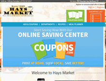Tablet Screenshot of berthoud.haysmarket.com